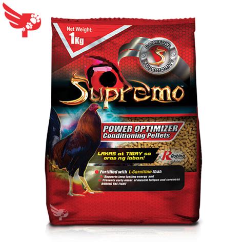 gamefowl conditioning pellets|Supremo Power Optimizer Conditioning Pellets 1KG.